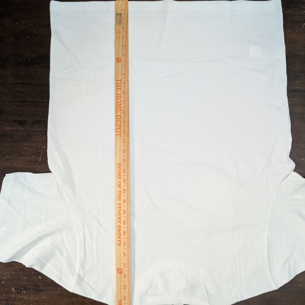 Coach Essen T-Shirt White Signature Canvas Pocket XXL NWT Organic Cotton C9148 - Picture 4 of 6